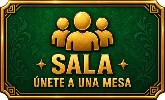 Sala · únete a una mesa